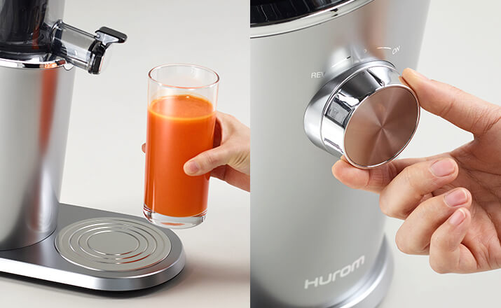 Hurom H100 Easy Series Vertical Cold Press Juicer Nature s Wonderland