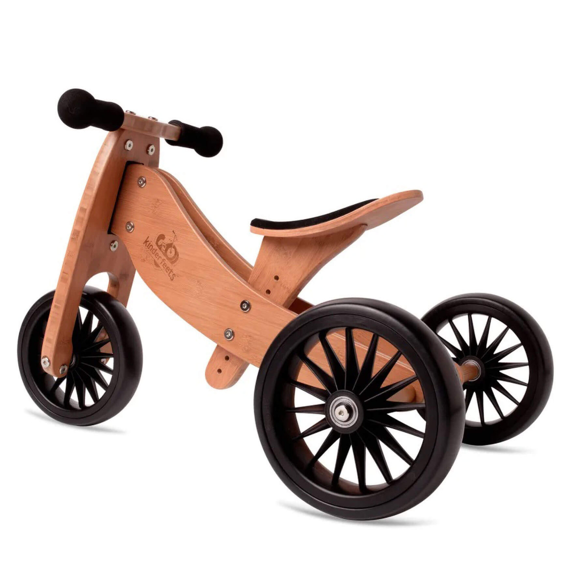 Tiny Tot Plus 2-in-1 Trike - Bamboo - Kinderfeets Balance Bike